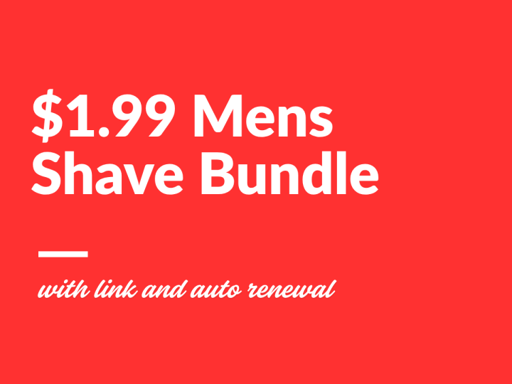$1.99 Dollar Shave Club Kit