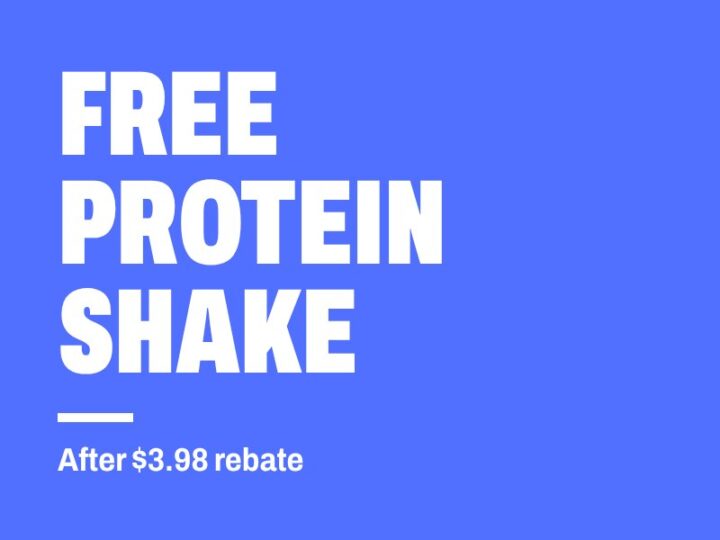 Free protein shake at Walmart after Ibotta rebate