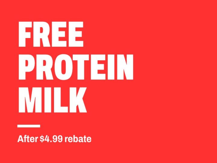 Kemps protein milk free at Target after Ibotta rebate