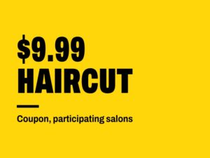 Great Clips haircut for $9.99 with this coupon