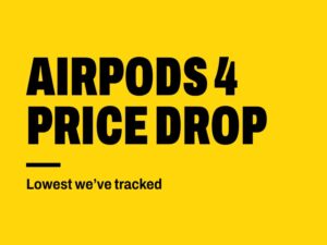 Apple AirPods 4 at the lowest price we’ve tracked on Amazon